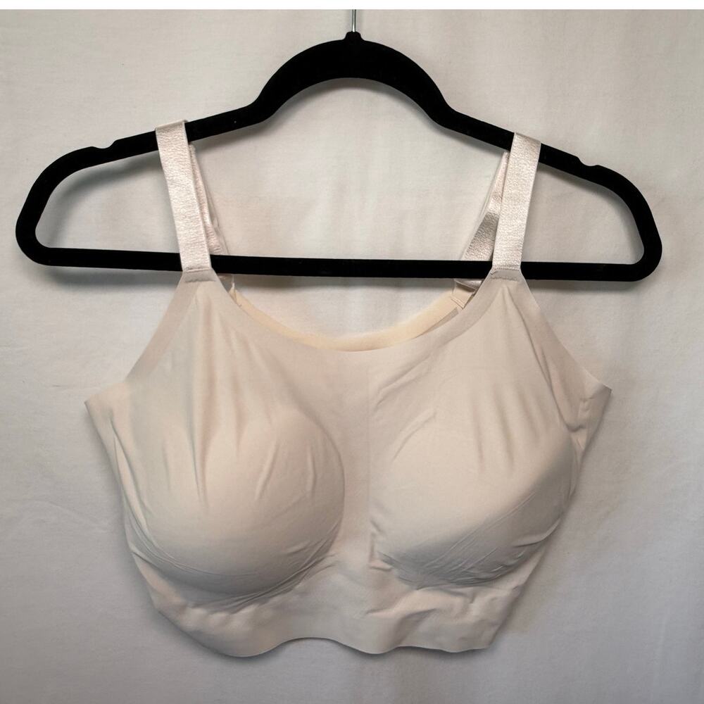 EBY Support Bralette Seamless, Wireless, Pearl White, Size XLDD